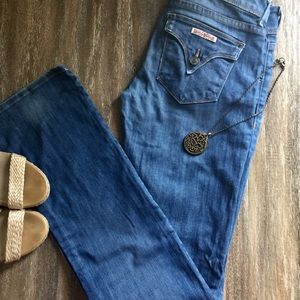 Hudson straight leg jeans